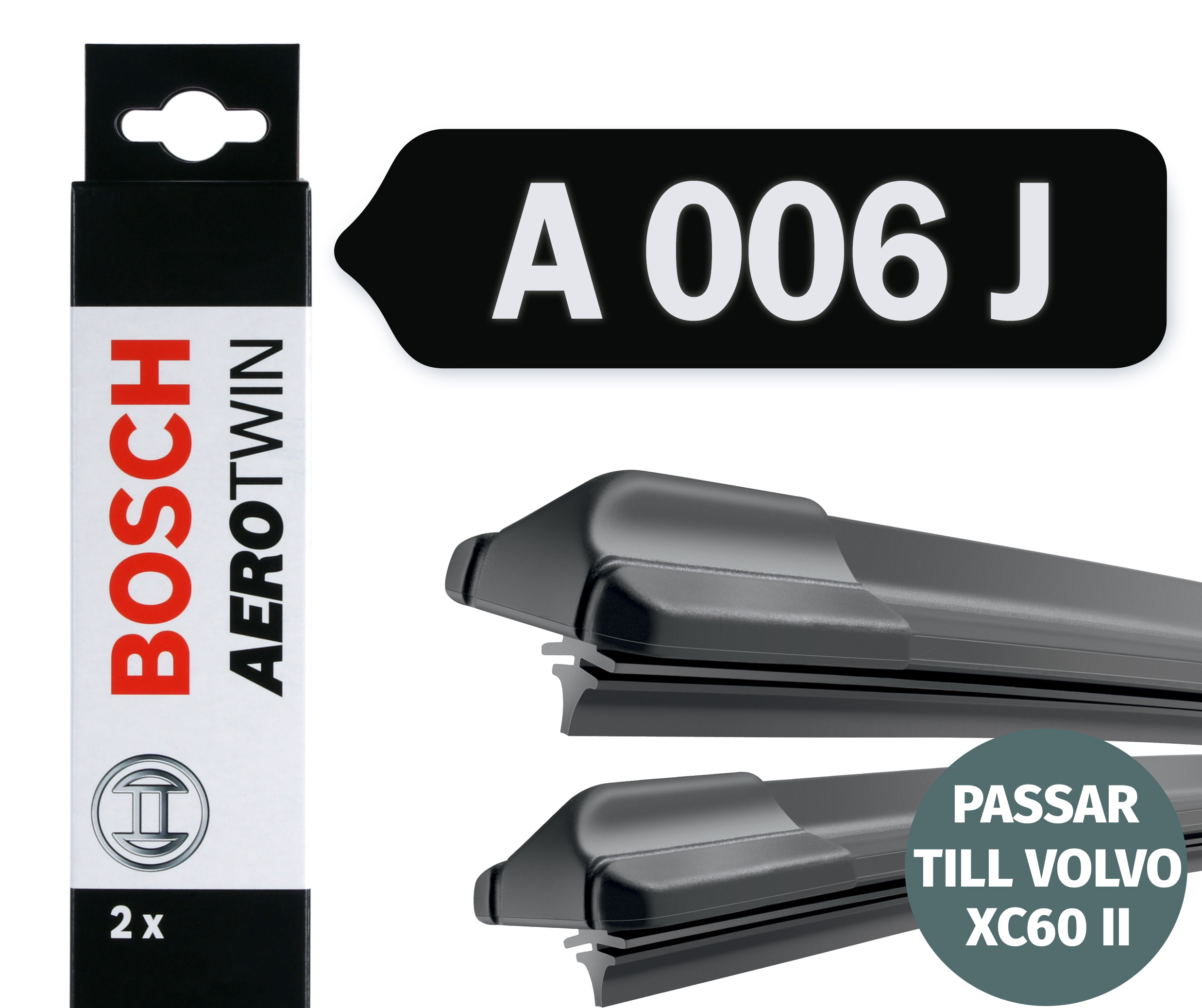 Tergicristalli Bosch Aerotwin 650/475mm | Set Anteriore | Power ProtectionPlus - Foto 3