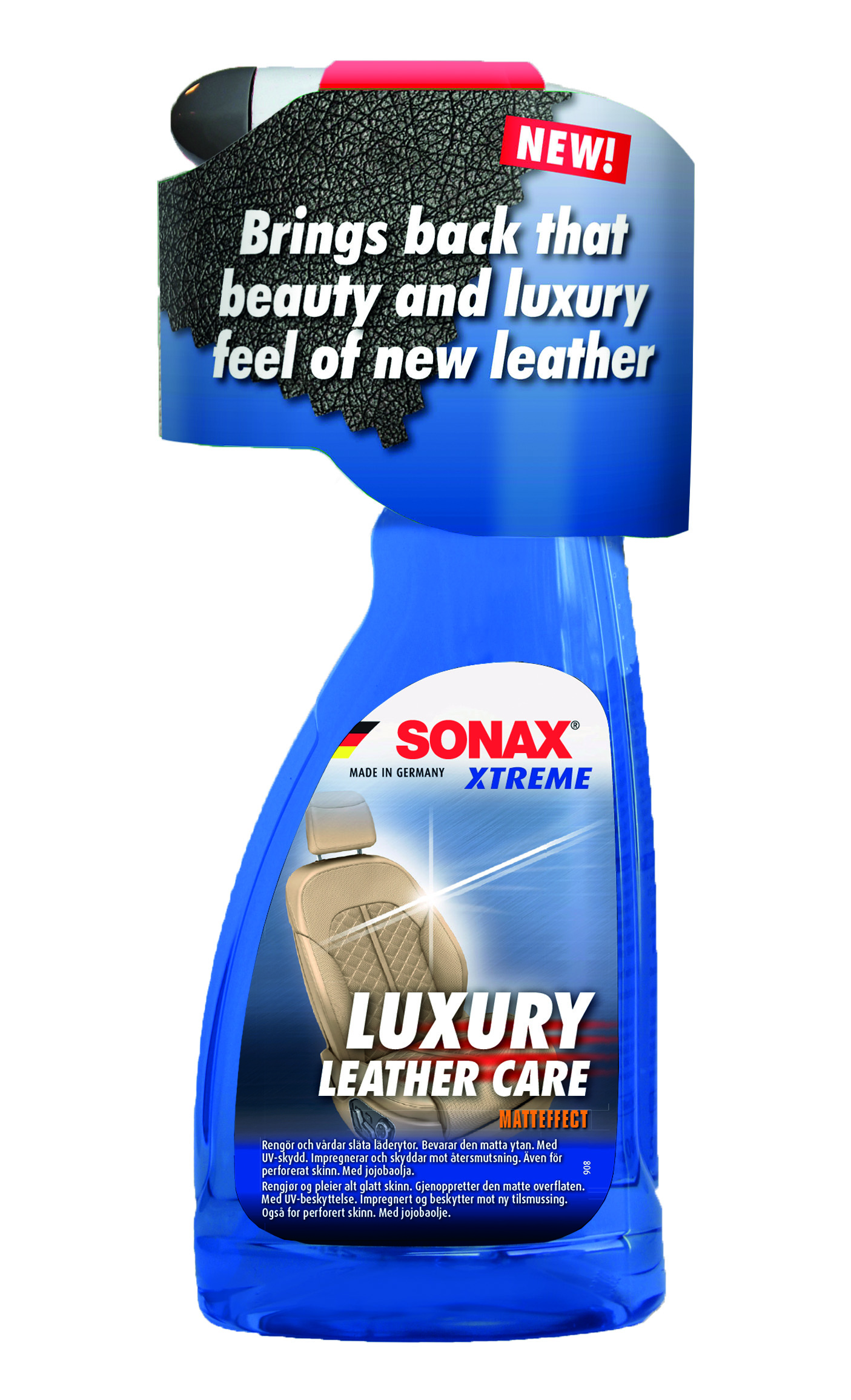 Läderrengöring Luxury Leather Xtreme 500 ml