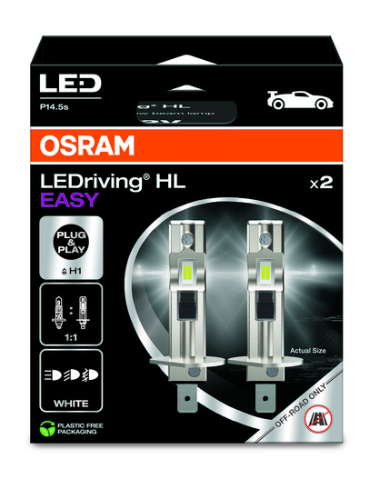 Ledlampa H1 LEDriving HL EASY 2-pack