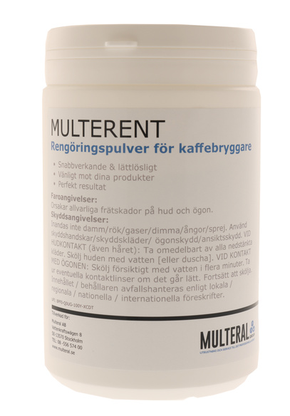 Kafferengöringspulver Multerent 1 kg