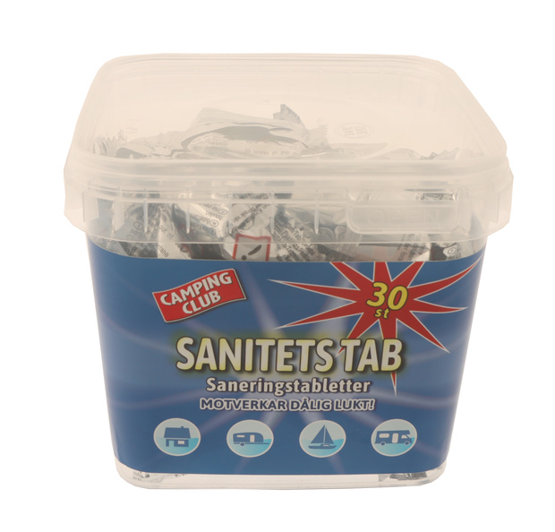 Sanitetstabletter 30 st Camping Club