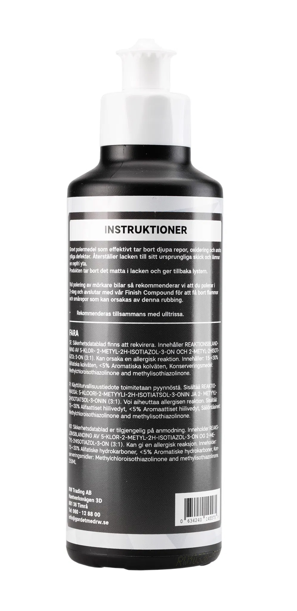 Polermedel Heavy cut compound 250 ml