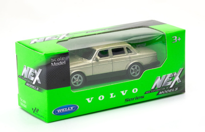 Bil Volvo 240GL i metall 7 cm