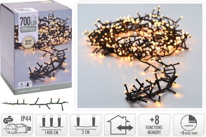 Ljusslinga 700 LED 14 meter för inomhusbruk