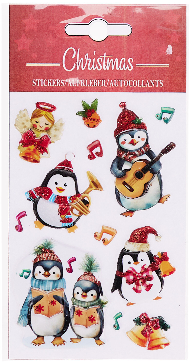 Klisteretiketter jul 80 x 120 mm sorterade