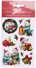 Klisteretiketter jul 80 x 120 mm sorterade