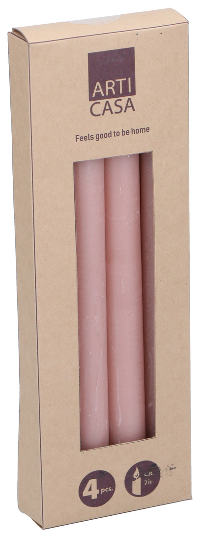 Kronljus 4-pack Rosa