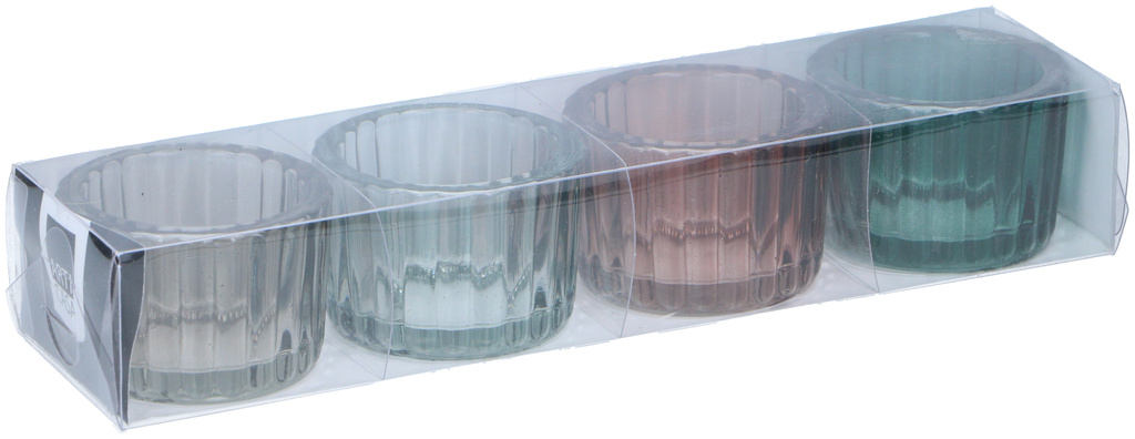 Värmeljushållare 4-pack