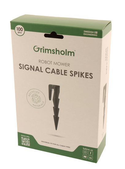 Signalkabelhållare, 100-pack