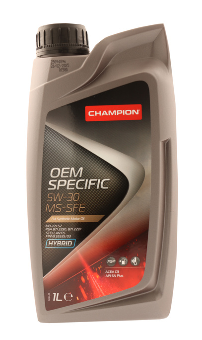 Motorolja OEM Spec MS-SFE 5W-30, 1 lit