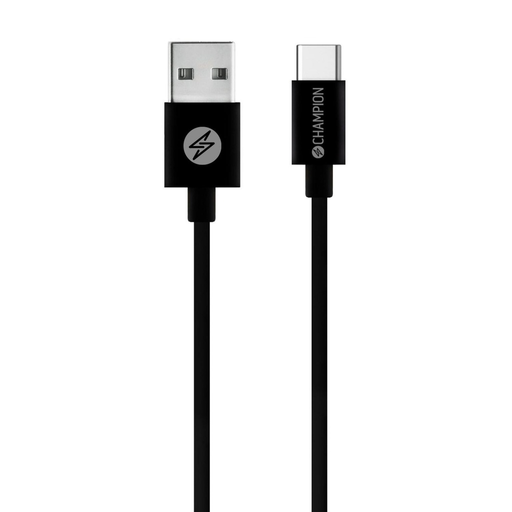 Kabel USB-A till USB-C 3m svart