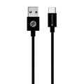 Kabel USB-A till USB-C 3m svart