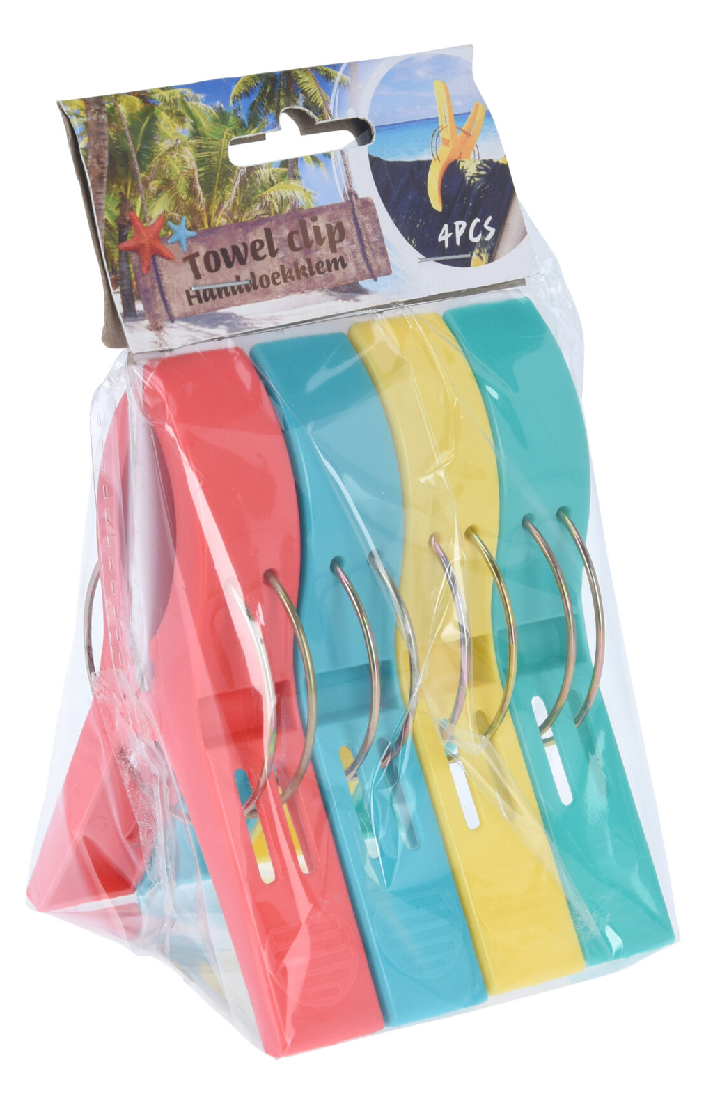 Badhandduksklämma 4 st