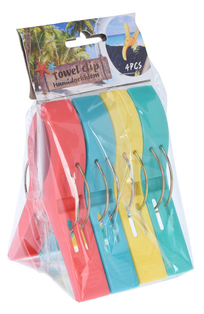 Badhandduksklämma 4 st