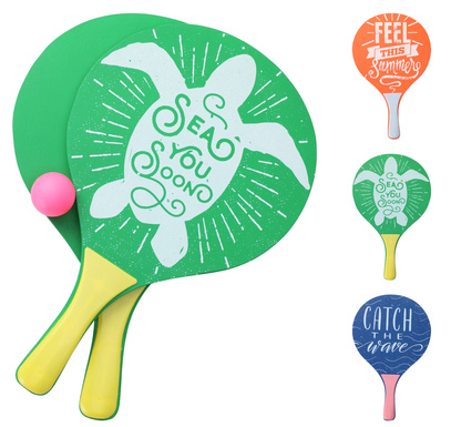 Strandracketset 2 st rack och 1 st boll