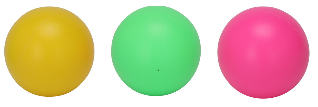 Strandbollar 3 st sorterade färger
