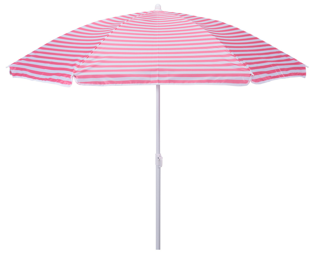 Strandparasoll randiga färger 150 cm
