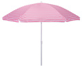 Strandparasoll randiga färger 150 cm