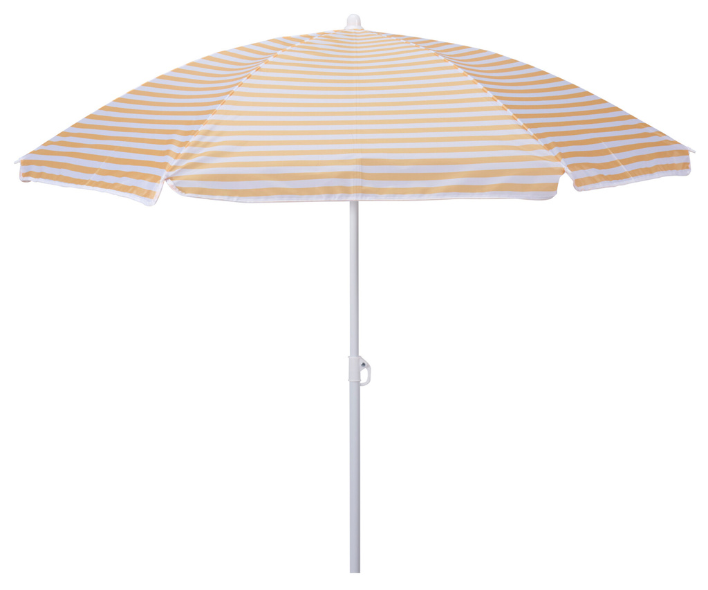 Strandparasoll randiga färger 150 cm