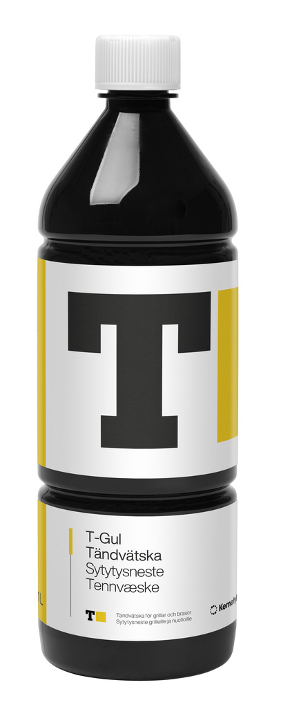 Tändvätska T-Gul 1 lit