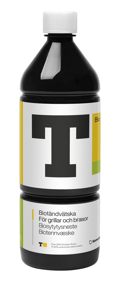 Tändvätska T-Gul Bio 1 lit