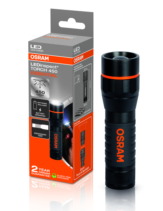 Ficklampa LEDinspect 450 ESN