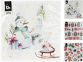 Servett 33 x 33 cm julmotiv 16-pack