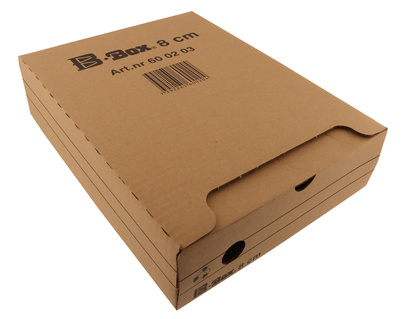 Arkivbox A4 80mm brun