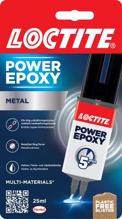 Lim Power Epoxy Metall & stål 25 ml