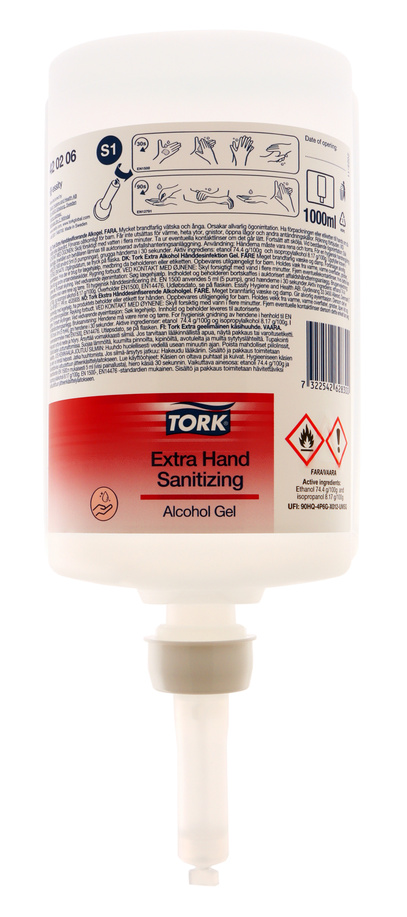 Alcoholgel Extra Handsprit  S1,1 lit
