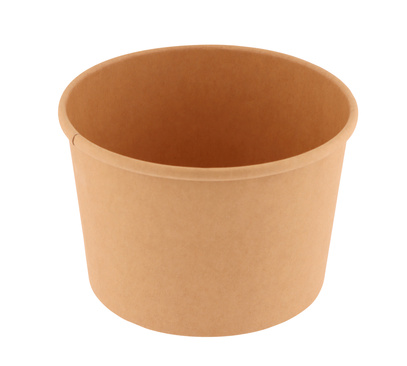 Bägare Brun 550 ml 300 st Deli