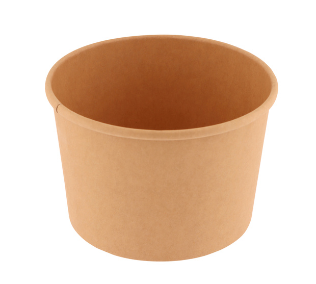Bägare Brun 550 ml 300 st Deli