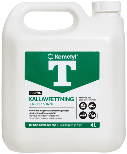 Kallavfettning T-grön 4 lit