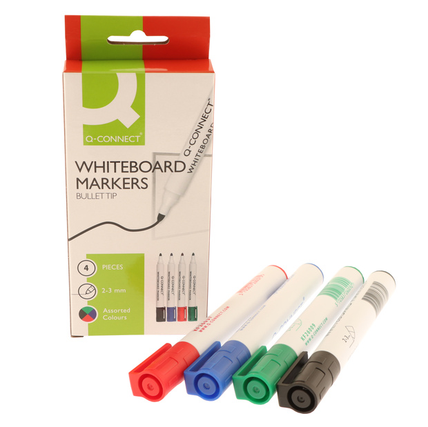 Penna för whiteboard 4-pack sorterade färger