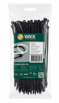 Buntband 190 x 4,8 mm svart 100-pack