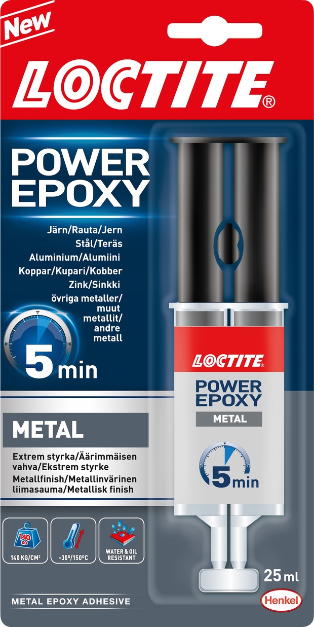 Lim Power Epoxy Metall & stål 25 ml