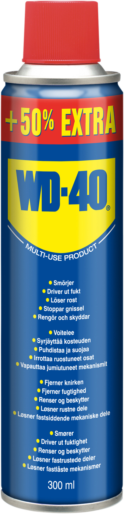 Universalspray WD-40, 300 ml 50% extra