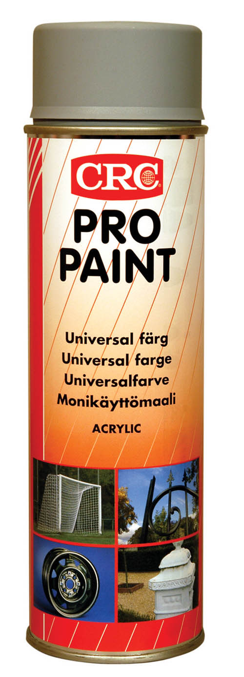 Sprayfärg Pro Paint grå primer 500 ml