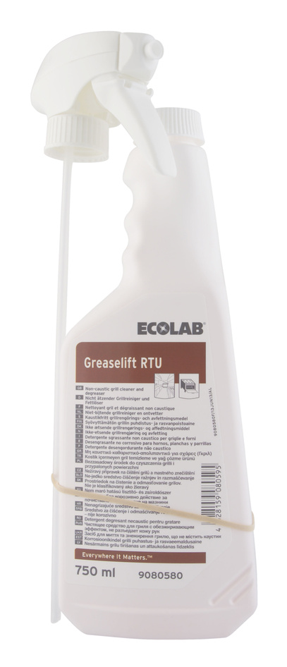 Avfettning/Grillreng. Greaselift RTU 750 ml