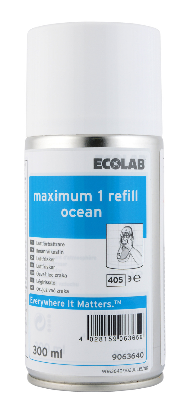 Doftspray dos. Maximum 1 refill Ocean 300 ml