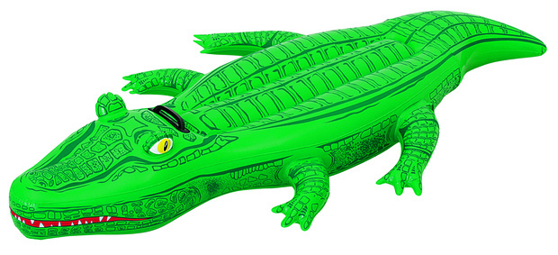 Baddjur krokodil 168 x 79 cm