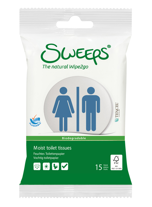 Wipes Moist Toilet Tissues 15 st