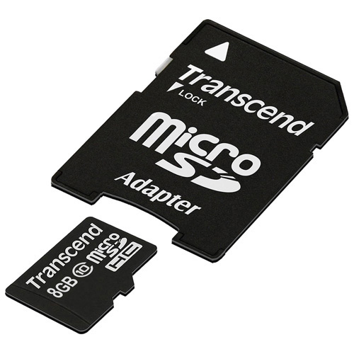 Minneskort 8 GB Micro SD HC