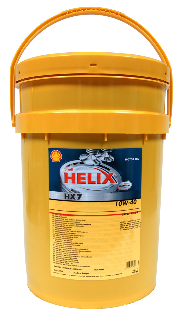 Motorolja Helix HX7 10W-40, 20 lit