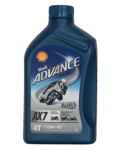 Olja Advance AX7 4-takt 10W-40, 1 lit