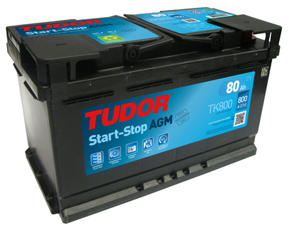 Startbatteri TK800 12V 80Ah AGM ¤