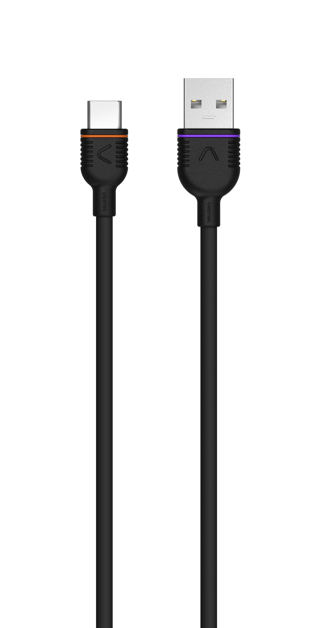 Kabel USB Type-C svart 1 m