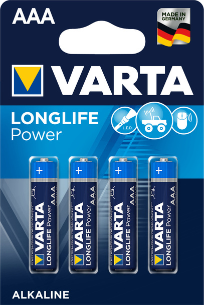 Batteri Longlife Power LR03 AAA 4-p