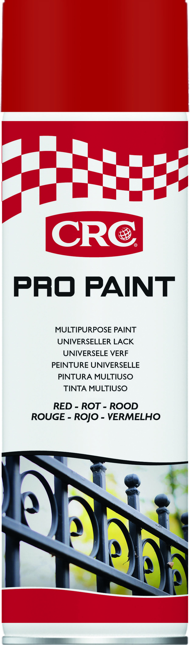 Sprayfärg Pro Paint röd 500 ml