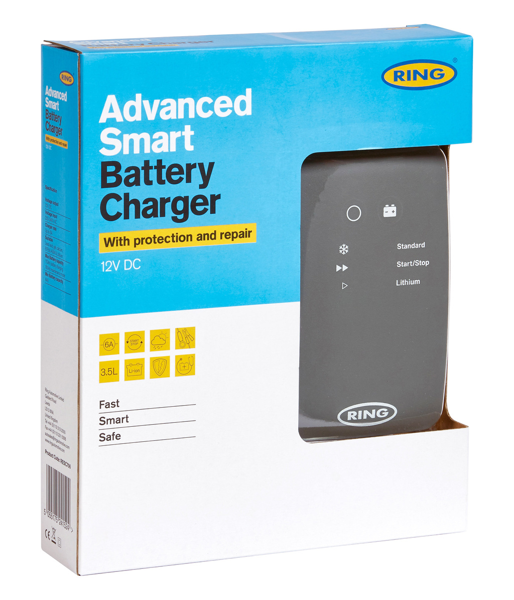 Batteriladdare 12 V smart 6 A12 V